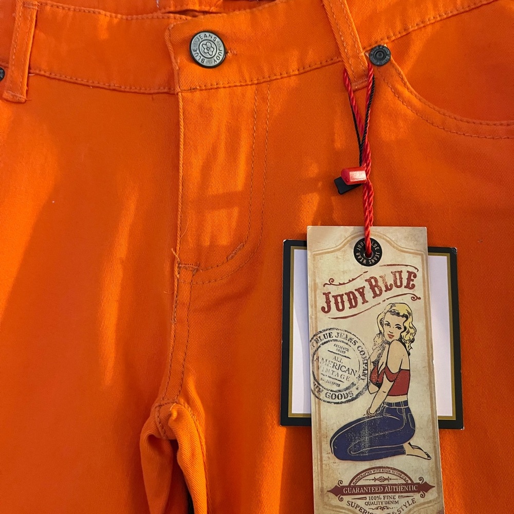New with Tags! Tennessee Orange Judy Blue Skinny Jeans - Size 1